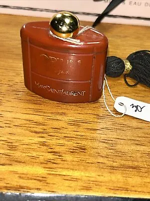 BOTTLE ONLY Yves Saint Laurent Opium Parfum 1/2 Fl Oz Vintage France 1990s • $34