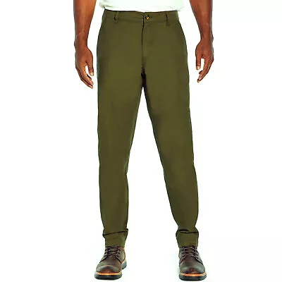 Eddie Bauer Men's Stretch Ripstop Outdoor Pants Olive Night Size 40 X 32 • $28.99