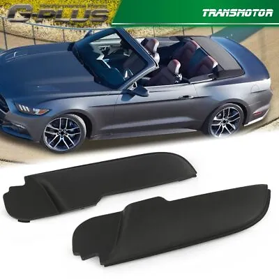 Fit For 2015-2023 Ford Mustang Convertible Boot Side Plastic Cover Panels • $63.95
