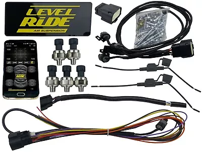 Level Ride Air Suspension Pressure Only Bluetooth Controller W/3 Preset IOS • $858