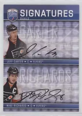 2008-09 Upper Deck Be A Player Duals Signatures Jeff Carter Mike Richards Auto • $15.09
