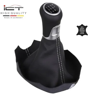 ICT Leather Gear Shift Knob Gaiter Boot Fits For Corvette C5 / C6 New B32 • $126.39