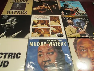 Muddy Waters 13lps Verified Rare Folk Singer 180g + Live Newport Blues & Hits • $439.99