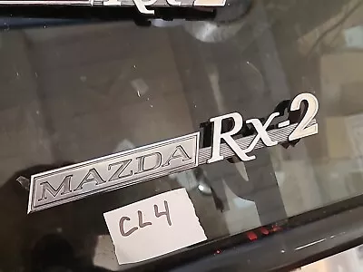 Vintage 1970s Mazda Rx-2 Metal Emblem Oem ...rotary • $49.99