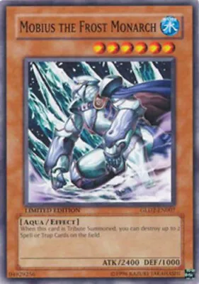 1x Mobius The Frost Monarch - GLD2-EN007 - Common - Limited Edition Moderately P • $2.38