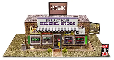 BK 4818 1:48 Scale  General Store  Photo Real Scale Building Kit Model Trains • $17.39