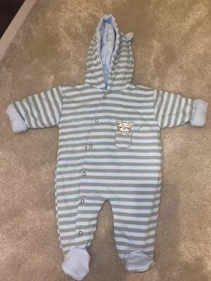 Sardon Baby Boys Lightweight All In One Suit / Pram Suit • £3