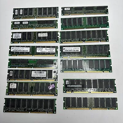 Computer Memory Ram Lot 15  • $25