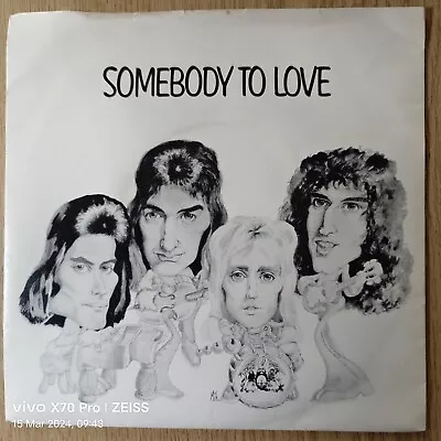 Queen 7  Single - Somebody To Love - EMI - Original 1976 Release - EX/VG+ • £7.50