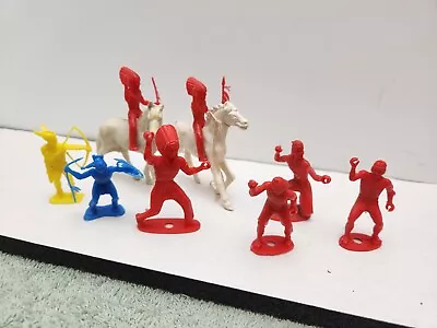 MPC - Multiple Products Corporation Toys 1960's Plastic Indians Lot • $5.99