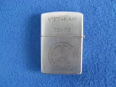 Vintage 1972 Vietnam Era Zippo Lighter • $24.99