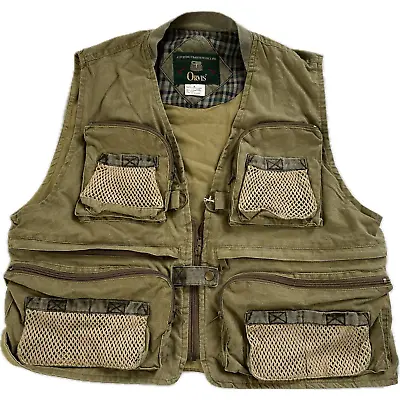 Vintage 80s 90s Orvis Fishing Safari Small Vest VTG • $69.99