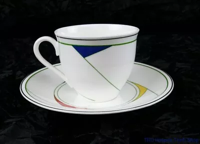 Vintage Villeroy & Boch Trio Pattern Bone China Cup And Saucer • $15