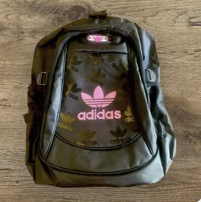 $69.95 • Buy Adidas Sports Backpack - Black/Pink (Brand New)
