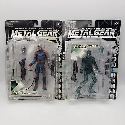 METAL GEAR SOLID  Set Of 2  Original Variant Ninja Figure MCFARLANE 1999 New • $99.99