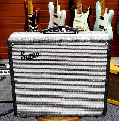 2023 Supro 1696RT Black Magick Reverb 1x12  25-Watt Tube Combo Amp! VERY NICE!!! • $1399