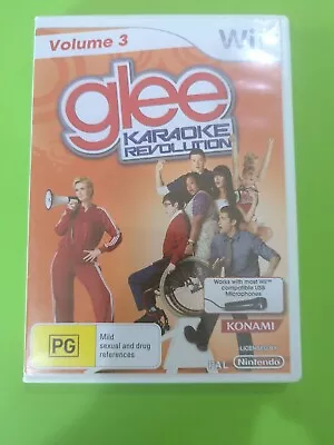 Glee Karaoke Revolution: Volume 3 - Nintendo Wii • $7.50