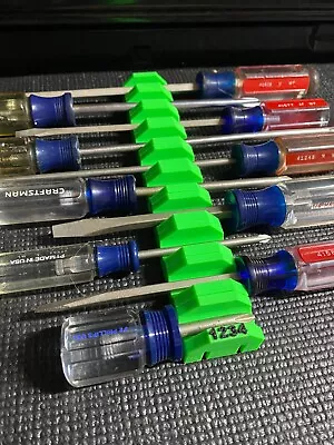 QRT Modular Screwdriver Organizers W/Mag Lock • $1.95