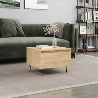 Modern Wooden Living Room Square Shape Coffee Table With Storage Drawer Wood • £36.99