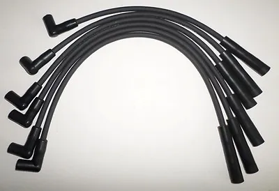 CHEVY Inline 6 / Straight 6 194-216-235 HEI BLACK 8mm HI-PERF Spark Plug Wires • $49.99