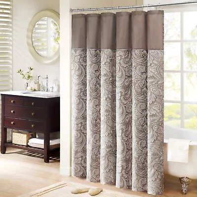 Madison Park Aubrey Jacquard Shower Curtain • $29.99