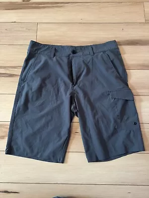 Oakley Shorts Men's 33 Performance Fit Hybrid Mountain Trail Sportswear Gray • $12.99