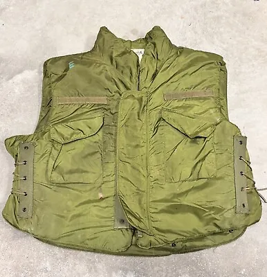 Vintage 1969 Usgi Vietnam War Flak Fragmentation Vest - Large • $650