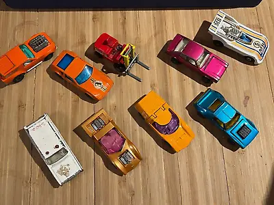 Matchbox Case With 50 Vintage Automobiles Trucks Boats • $125