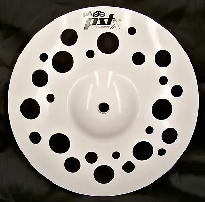 $105 • Buy Paiste PSTX 10  Swiss Splash Cymbal/Color Sound White/New/Model # CY0001259910