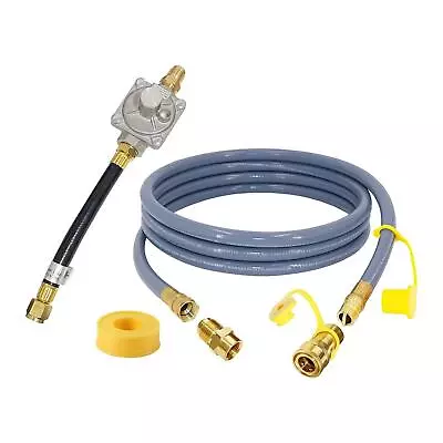 10ft 1/2 Inch Natural Gas Hose With Quick Connect Fitting Propane To Natural Gas • $143.91