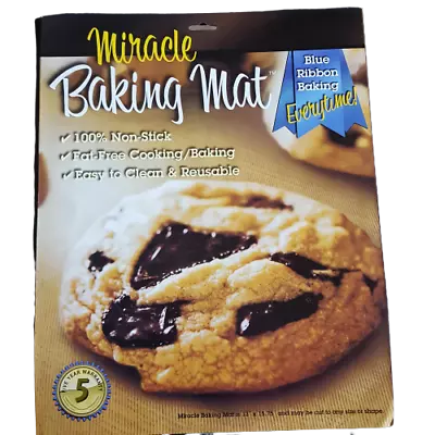 Miracle Baking Mat Non-Stick Reusable Cooking  Oven Microwave Non Stick Bake • $12.99