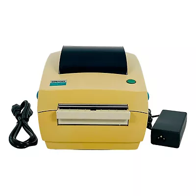 Zebra UPS LP2844 CTP Direct Thermal Barcode Printer Dispenser USB Serial TESTED • $94.81