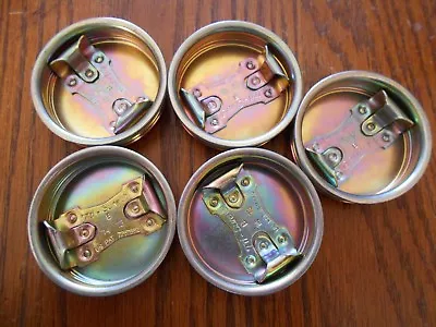 TRI SURE 2  Steel Drum Cap Bung Plugs 55 Gal.BarrelZinc Plated BRAND NEW! (5) • $25