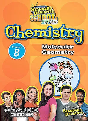Standard Deviants - Chemistry Module 8: Molecular Geometry (DVD 2004) • $24.99