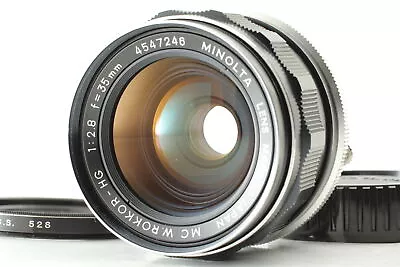 [Near MINT-] Minolta MC W.ROKKOR HG 35mm F/2.8 Lens From JAPAN • $94.55