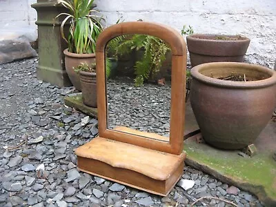 £30 • Buy Antique Pine Vanity Toilet Mirror