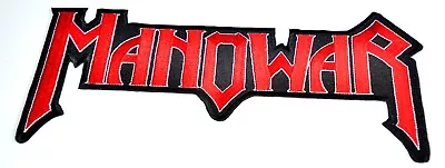 Manowar Heavy Metal Band Rock Legends Iron On Patch (Large Size 29cm X 14cm) • $24.89