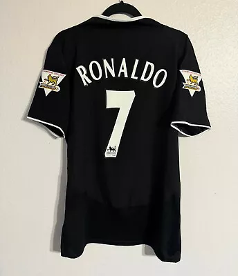 Manchester United 2003/2004 Ronaldo Away Jersey Size M • $74
