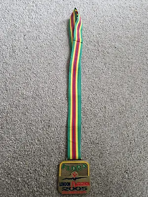 Rare Classic Flora 25th Anniversary London Marathon 2005 Finishers Medal • £49.99