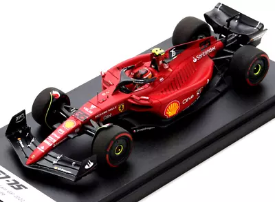 LookSmart Ferrari - Carlos Sainz - 2022 Bahrain GP 1:43 Diecast F1 Car LSF1042 • $83.99