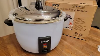 RARE BLUE Commercial Winco 60 30 Cup Rice Cooker Maker • $129.69