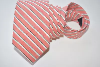 J. Crew Men's Tie Orange/striped Width: 2.7/8  Length: 58  • $14.98