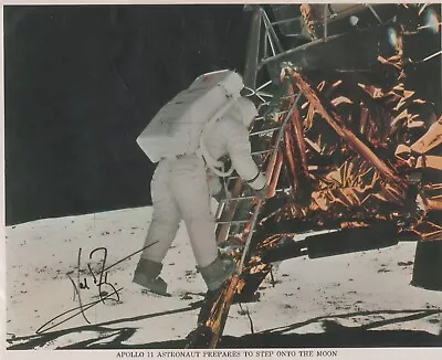 NEIL ARMSTRONG 10 X 8 Inch Autographed Photo - High Quality Copy Of Original • £5.99