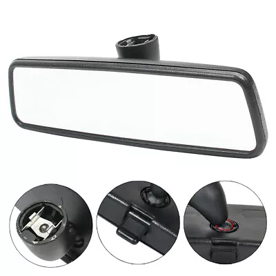 Black Interior Rear View Mirror Fit VW Bora Jetta Golf Passat B5 3B0857511G • $18.50