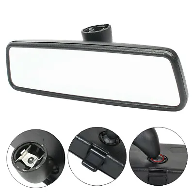 Interior Rear View Mirror Black For VW Eos Golf Jetta Rabbit Passat 3B0857511G • $22.80