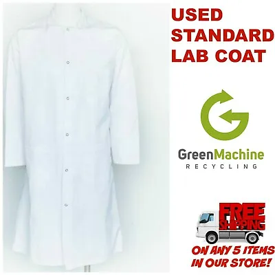 Used Lab Coat Cintas RedKap Unifirst G&K • $7.49