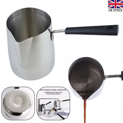 Stainless Steel Pouring Pot Candle Making Wax Melting Jug Pitcher Soap Make Tool • £12.99