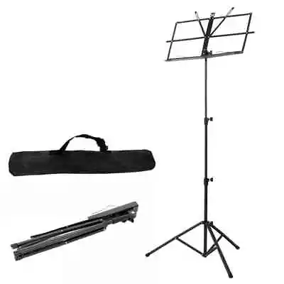 Portable Music Stand Folding Adjustable - New - US Based Seller • $14.45