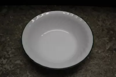 $2.99 • Buy Vintage Corelle Corning CALLAWAY Soup/Cereal Bowls White Swirl Green Edge  DUTCH