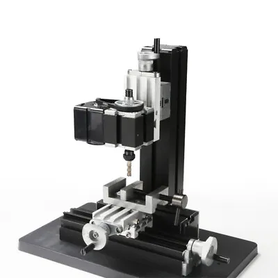 Metal Mini Milling Machine DIY Woodworking Tools Student Modelmaking 100~240V • $304.19